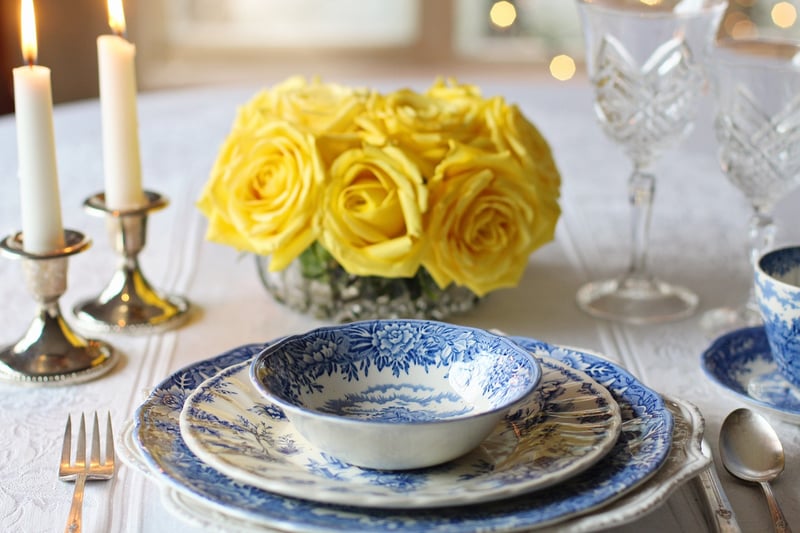 Mismatched Dinnerware